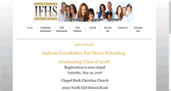 Desktop Screenshot of indianahomeschooling.org